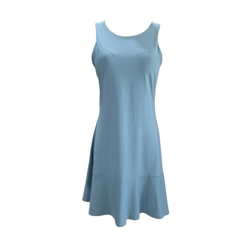 Etonic Womens Blue Racerback Active Tennis Golf Dress Summer Casual SZ M